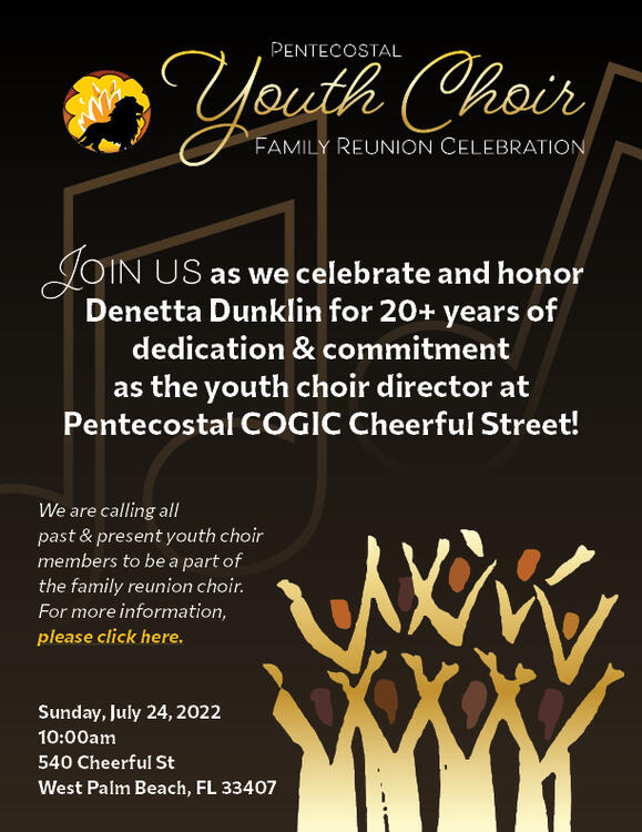 Pentecostal COGIC, West Palm Beach, FL